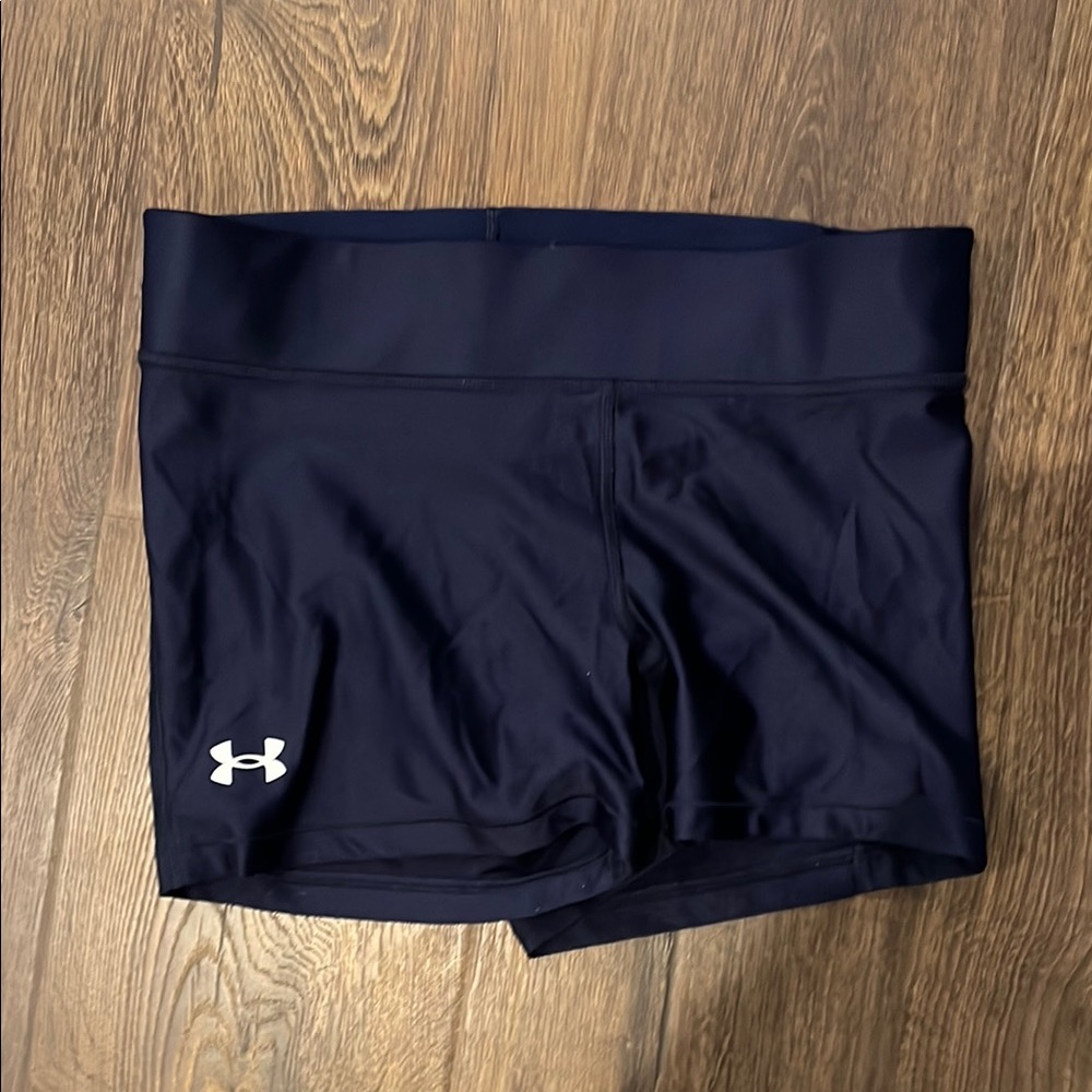 Under Armour Women's Dark Blue Athletic Shorts
